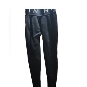 NVGTN Black High-Waist Leggings with Branded Waistband